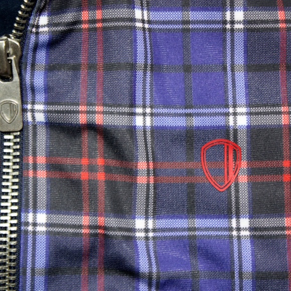 Ben Sherman Plaid Tartan Track Jacket NEW with Tag - Picture 5 of 8